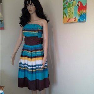 Size 14 strapless Sun dress,  very sexy